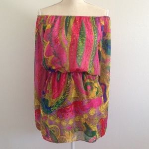 Show Me Your MuMu bright Paisley dress